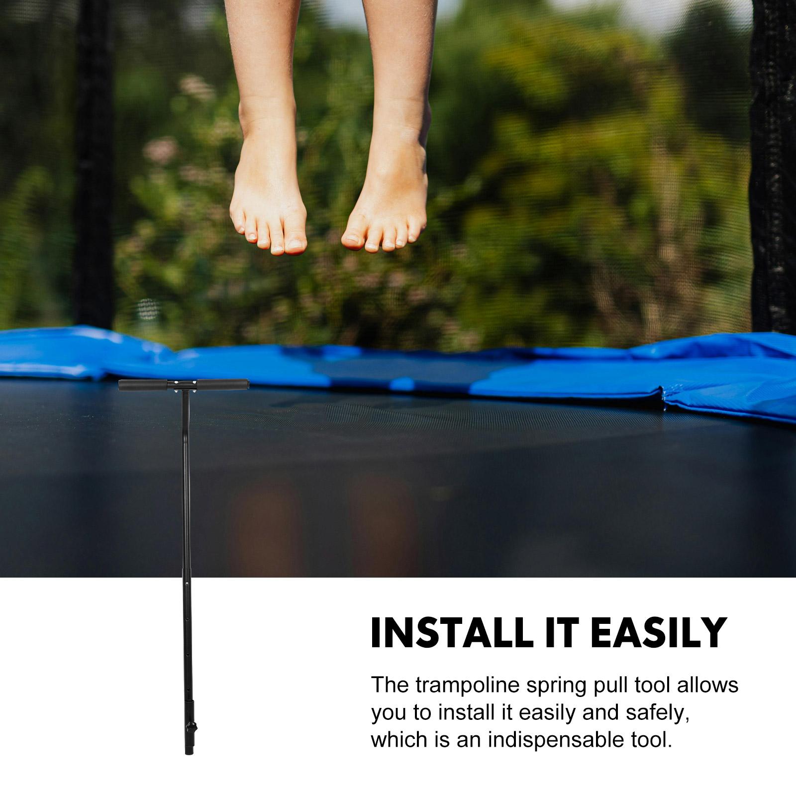 Trampoline Handle Accessories Outdoor Mini Part for Kids Handlebar Indoor Small Stainless Steel Fitness Replaceable
