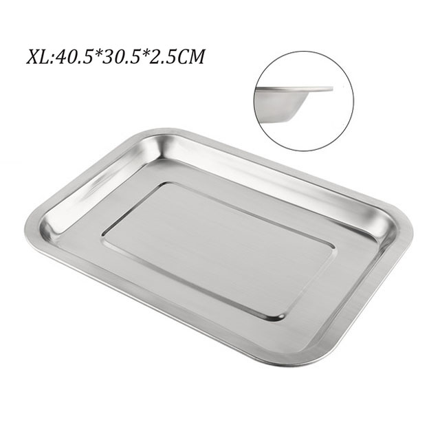 Blacha robić pieczenia ze stali nierdzewnej taca na parze zdejmowana blacha robić pieczenia arkusz nietoksyczny nieprzywierający ciasto chleb siatka robić studzenia płyta robić pieczenia: Jasne