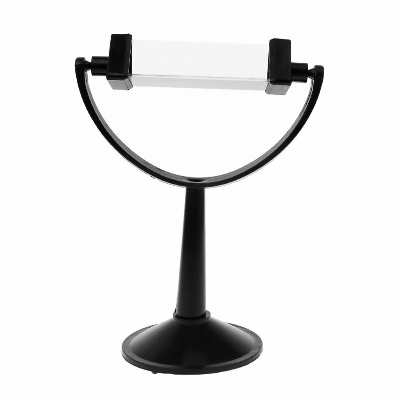 Prisma Triangular de vidrio óptico, herramienta de enseñanza de espectro de luz física con soporte