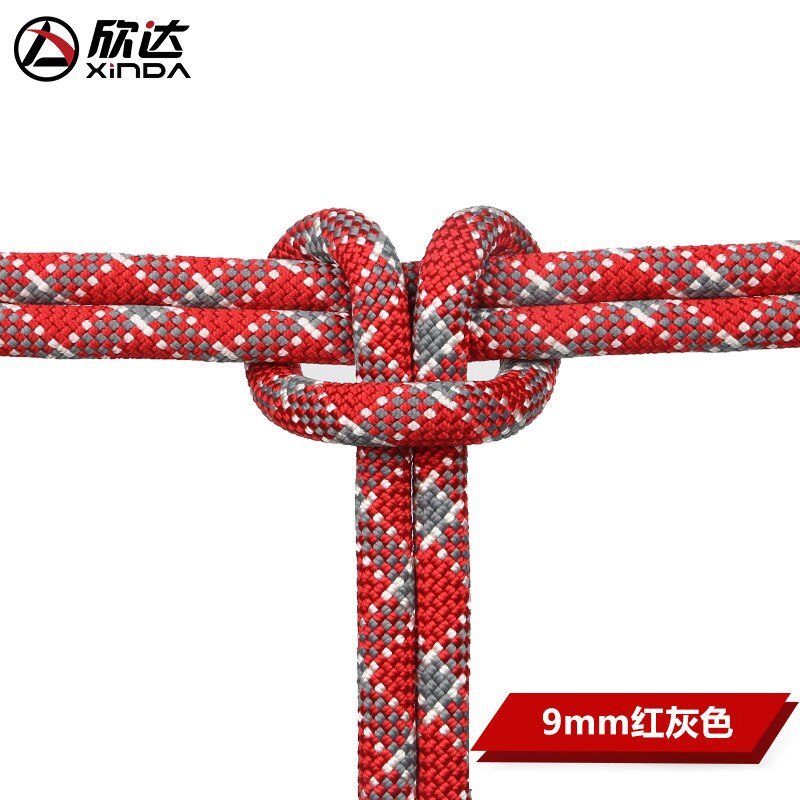 Camping Klimmen Touw 9Mm Statische Touw 21kN Hoge Sterkte Veiligheid Touw Voor Werken Op Hoogte Klimmen Apparatuur