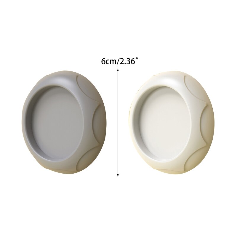 57EE 4 Pcs Stair Gate Wall Protector Baby Gate Extension Wall Guard Pad for Pressure Gate Door