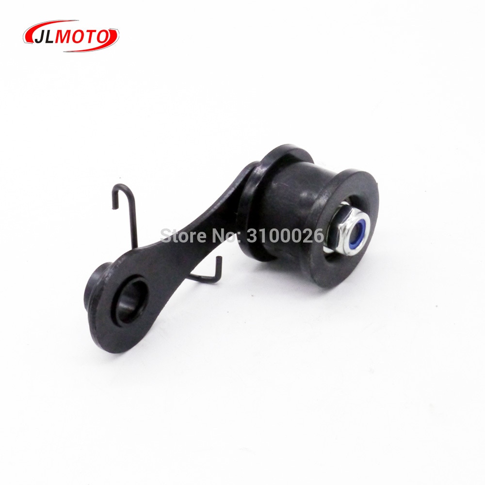 Chain Tensioner Spring Roller Slider Guide Adjuster Wheel Pulley Kit fit for Dirt Pit Mini Bike Moto ATV Quad Scooter Motor Part