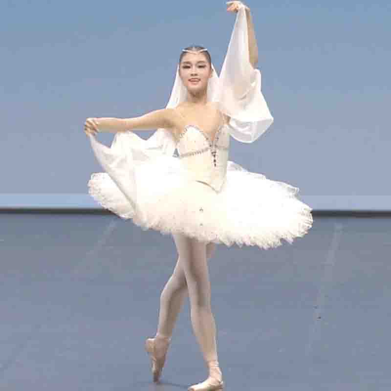 Voksen hvit tutu kvinner ballett dans konkurranse kostyme kunstløp kjole for jenter swan lake ballett kjole