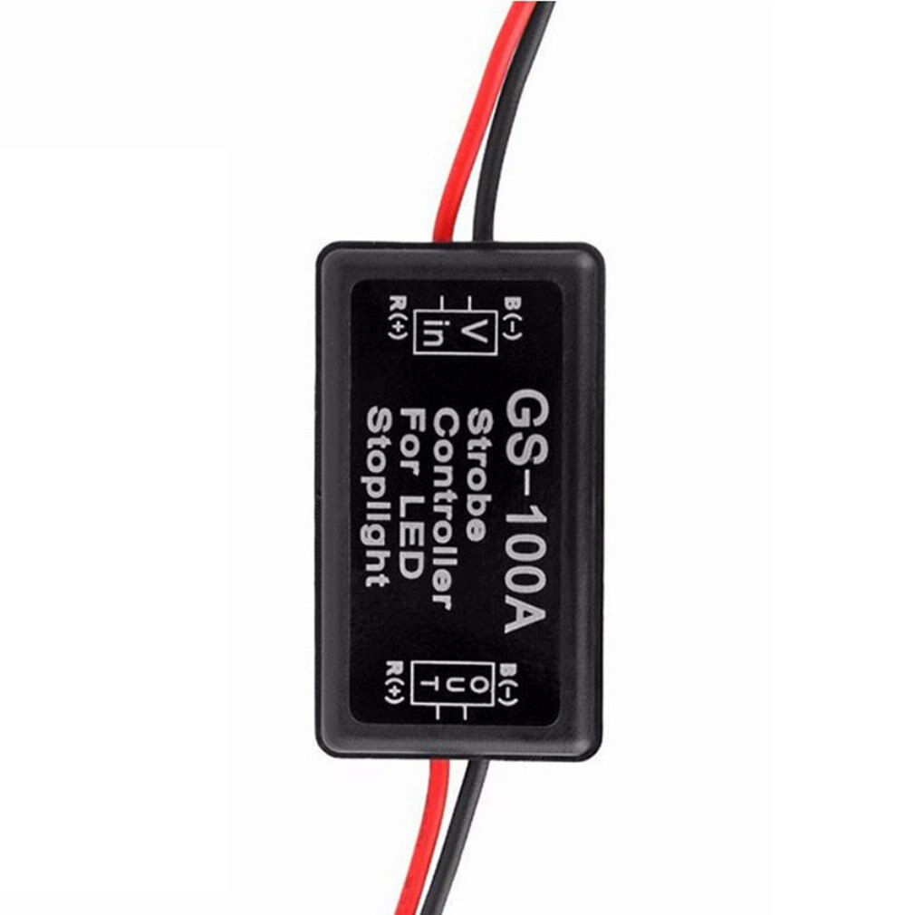 6-30V Automobile And Motorcycle Led Brake Stop Taillight Flash Module Control Box For Car High Installation Gap Light