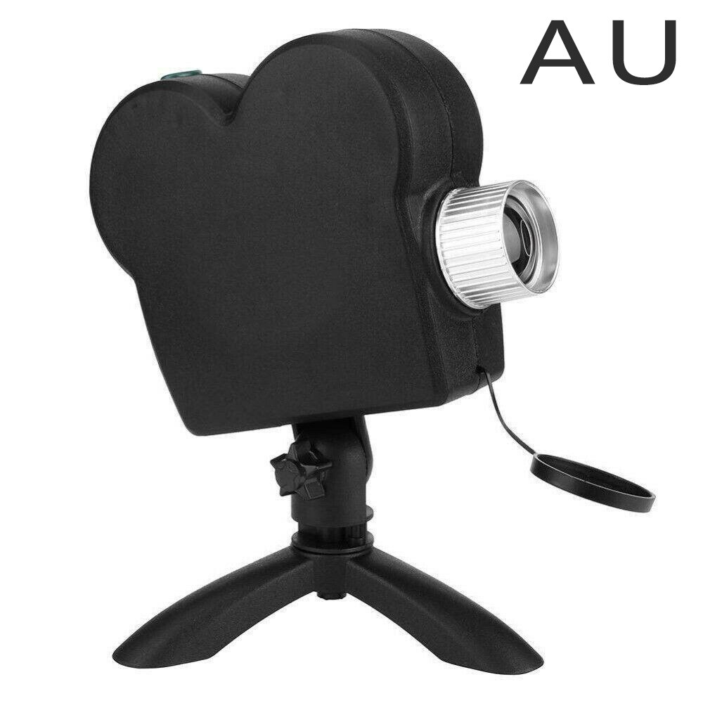 Christmas projection lights Halloween OuhaobinMovies Window Christmas Halloween Movie Projector Kit Home projector: Black AU