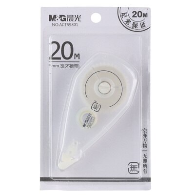 2 Pieces M&amp;G White Out Corrector Correction Tape Promotional Stationery School Office Supply: 59801
