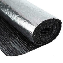 50*100CM Sound Deadener Waterproof Fire resistant Silver Hood Firewall