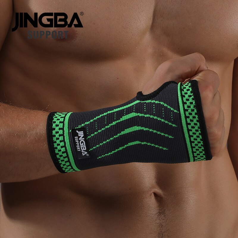 JINGBA UNTERSTÜTZUNG 1Stck Sport Schutz Getriebe Boxen Hand wickelt Hand Band Bandage unterstützung + Gewichtheben Verband Armbinde Unterstützung