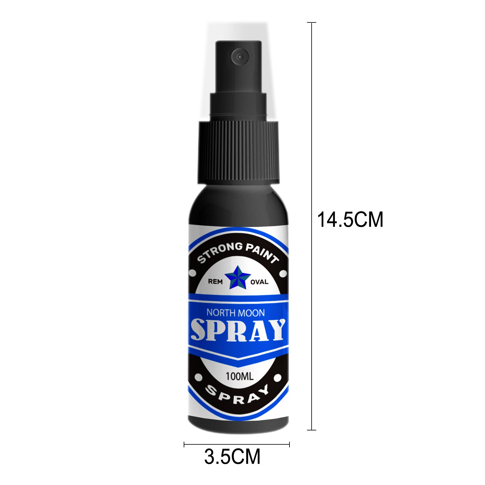 Espray de pelado de pintura, eficaz y fuerte, 100 ML, elimina superficies metálicas de muebles de pintura de coche antiguo