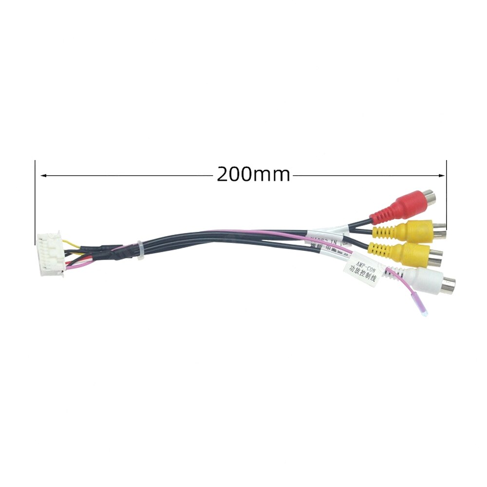 7 Pcs Auto Kabel Power Luidsprekerkabel Gps Antenne Omkeren Ingang 4 6 Usb-poort Auto Draad Connector Accessoires Universele