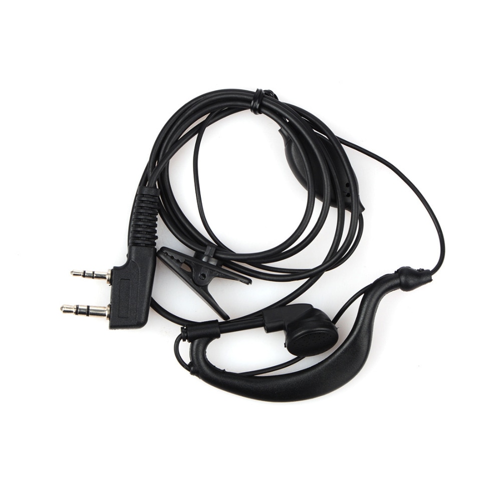 Walkie Talkie Headset Acoustic Tube PTT Mic Earphone Air Acoustic Tube for Kenwood Baofeng Bf-888s UV5R UV-82 Retevis RT22 H777