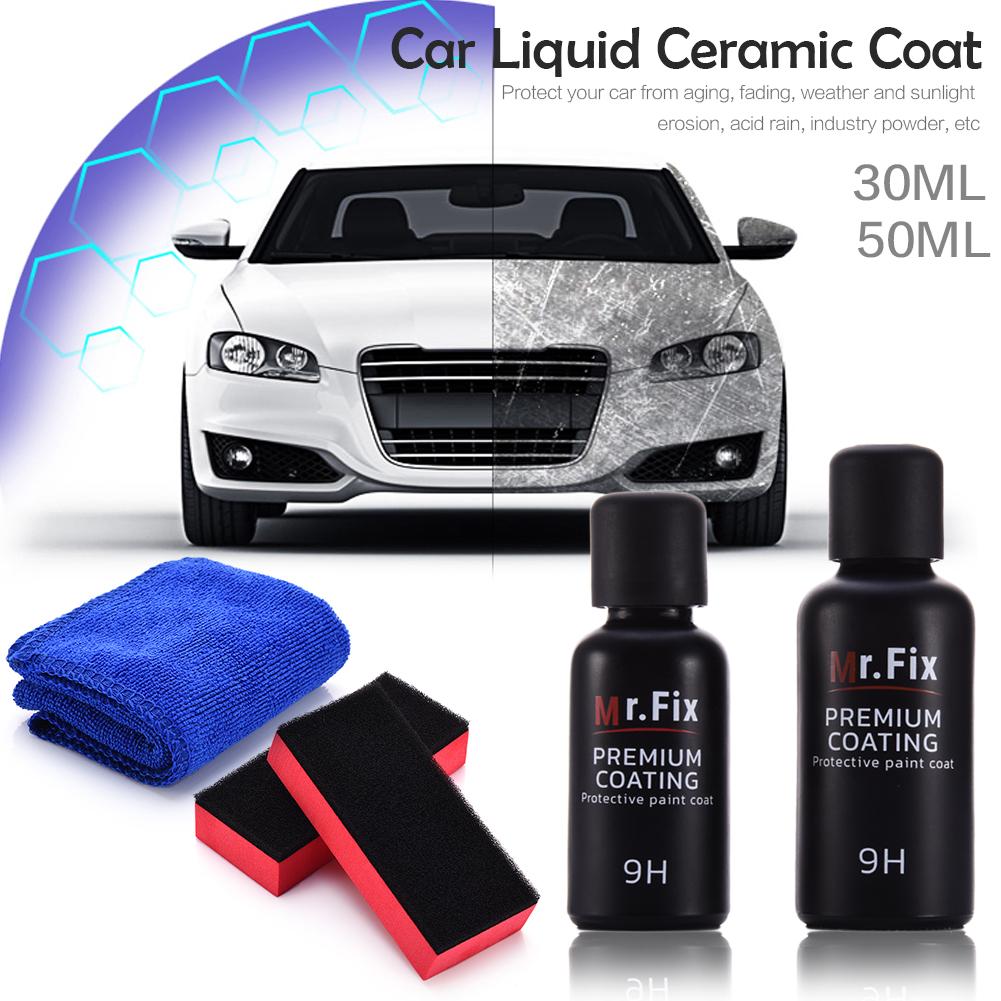 9H Auto Polish Auto Liquid Keramische Auto Coating Waterdicht Keramische Auto Paint Care Anti-Kras Hydrofobe Glas coating
