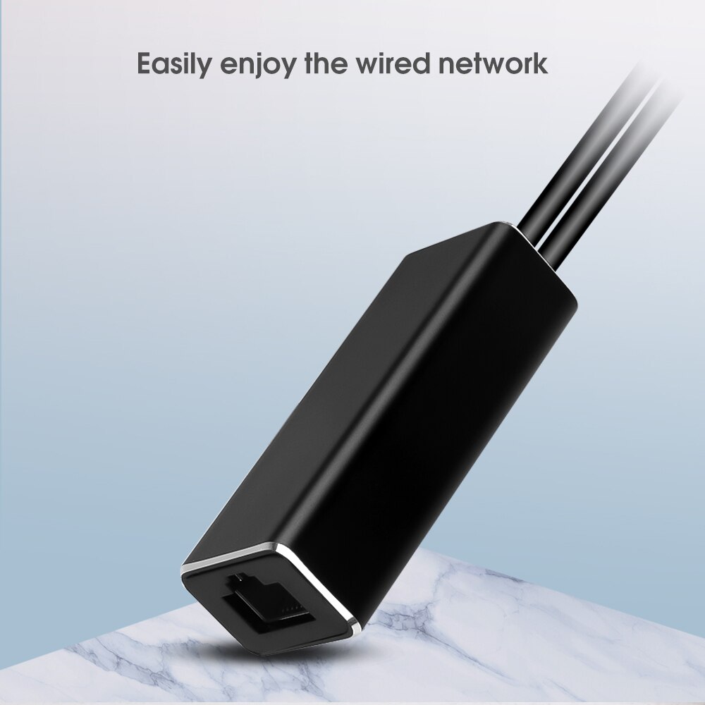 Tv Stick 10/100 Mbps Hd 480 Mbps Ethernet Adapter Micro Usb 2.0 RJ45 Voor Ultra Audio Tv Stick Micro usb Netwerkkaart