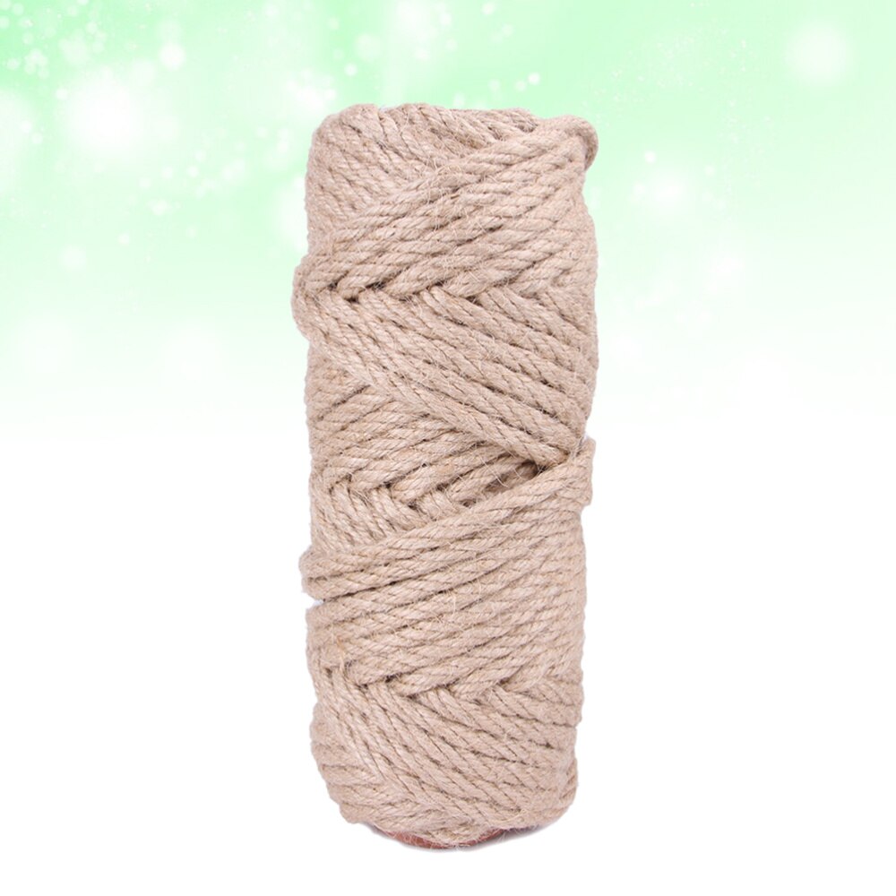 1PC 10M Long Sisal Hemp Rope Cat Scratching Post Accessories Sturdy Cat Climbing Board Material Cat Grinding Claw Material
