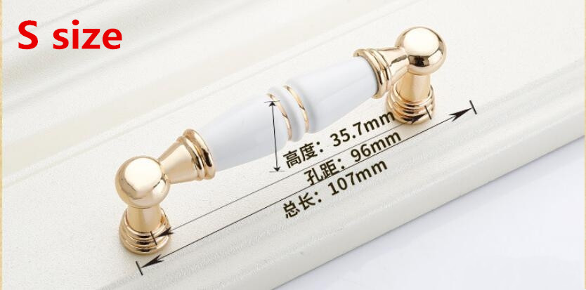 Kolorowe ceramiczne gałki robić szafki uchwyty robić drzwi szuflada robić szafki szafa meble uchwyt gałki: S size