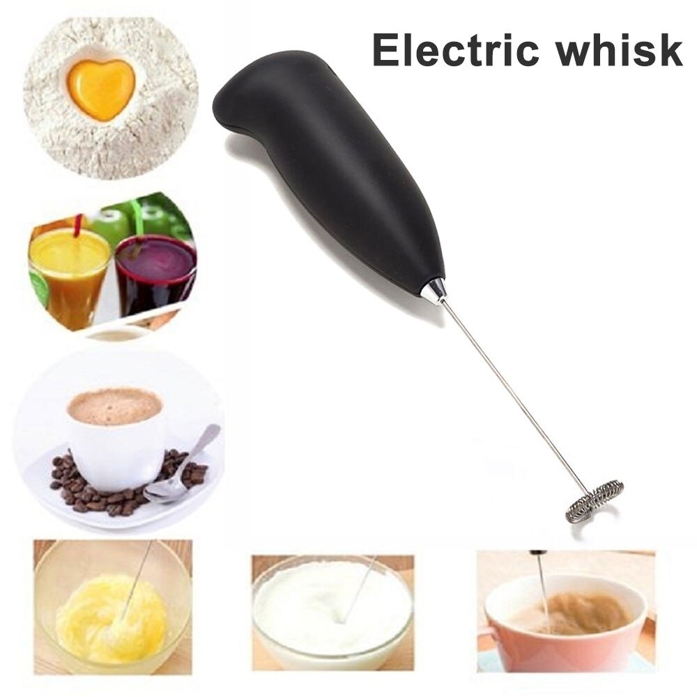 Leite elétrico espuma de ovo batedor máquina de café automática handheld misturador leite cappuccino frother cozinha portátil ferramentas batedor