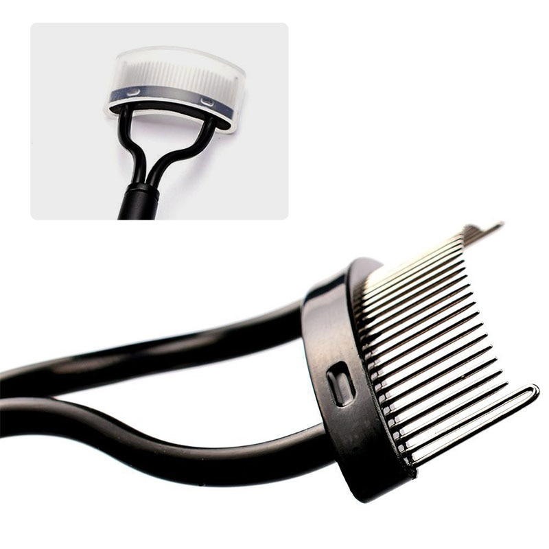 Separador de peine para pestañas, cepillo de Metal para rímel, herramientas de maquillaje AR1