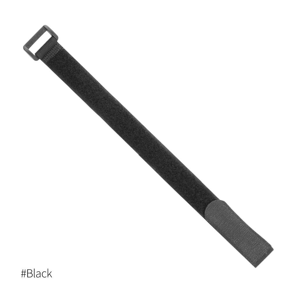 10 stück 2*50cm Mehrweg Befestigungs Fahrrad binden Nylon Haken &Ampere; Schleife dauerhaft Multil Zweck Selbst-Klebstoff Gurt Kabelbinder: Schwarz