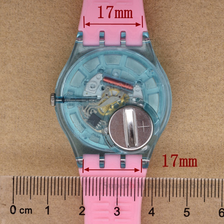 Bracelet de rechange en silicone pour montre Swatch, bracelet en caoutchouc coloré, accessoires pour hommes et femmes avec outil, 17mm, 19mm, 20mm, 16mm