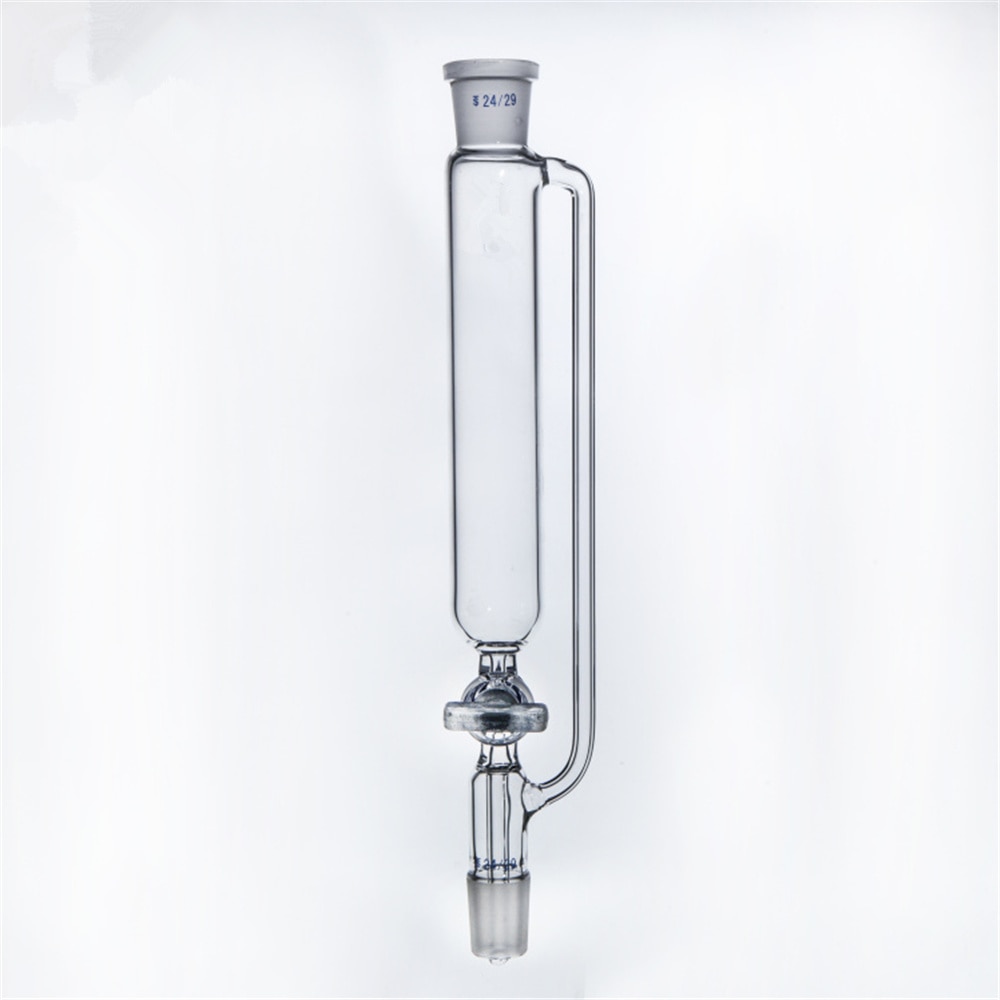 50 ml 24/29 Joint Laboratório De Equalização de Pressão Gota Funil Coluna Com Torneira De Vidro