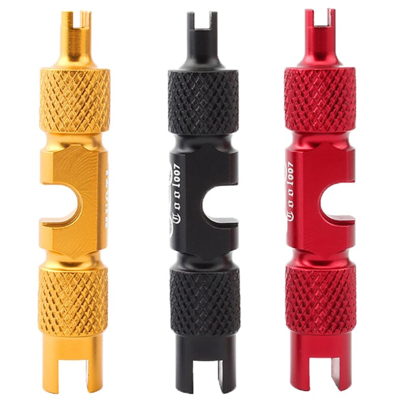 Aluminium Alloy Bicycle Double Head Wrench Valve Disassembly Tool Multifunctional Valve Removal Tool Wrench Disassembly