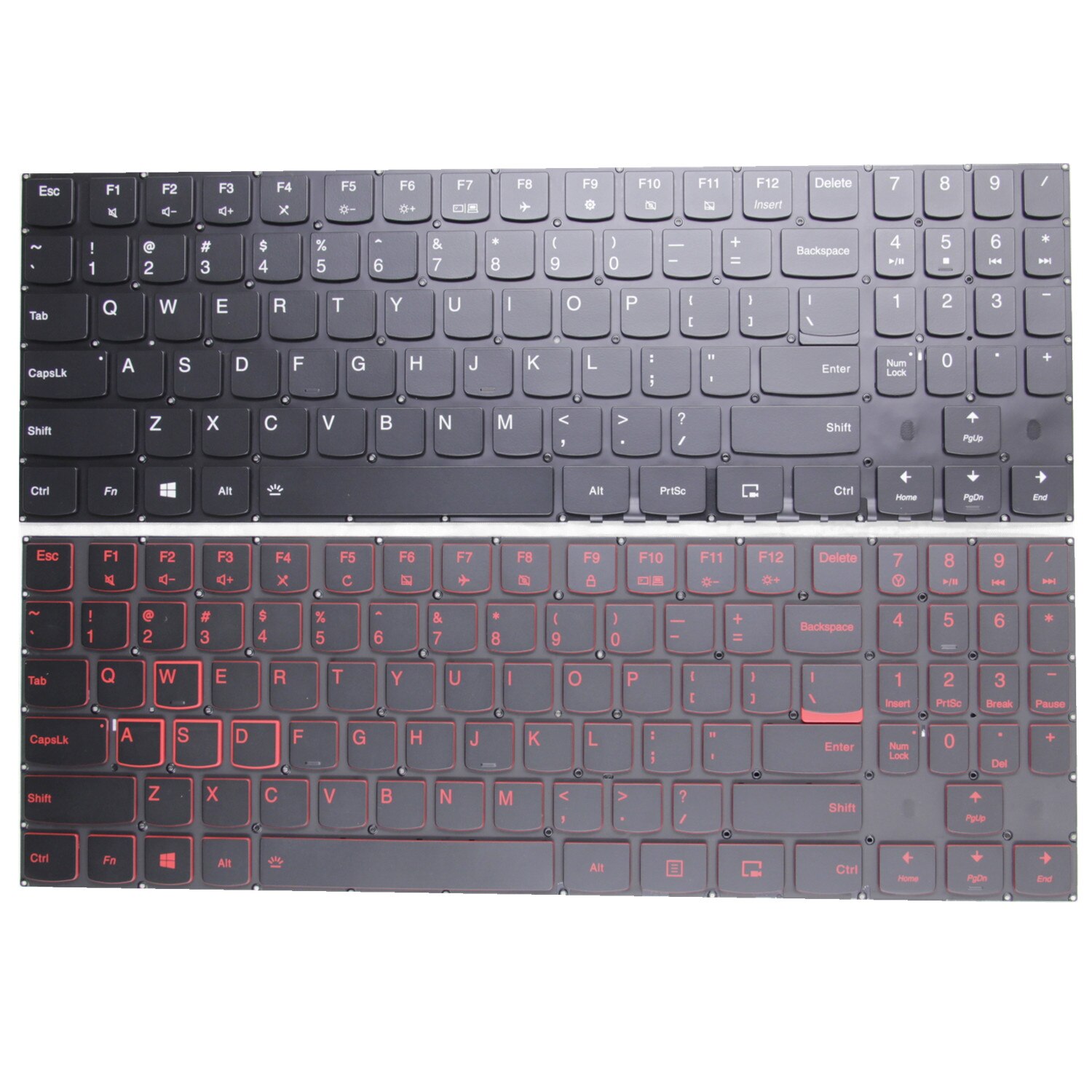 US Keyboard for Lenovo Legion Y520-15IKB R720-15IKB Y7000 Y520-15 Y720-15IKB Y530-15 Y545 PG0 English Laptop Backlit