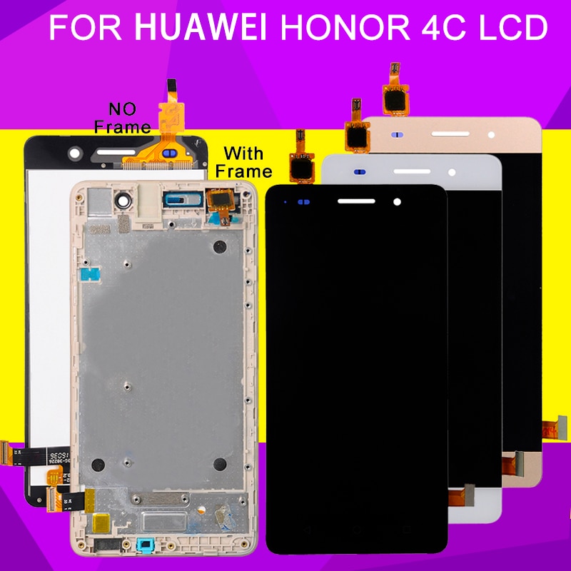 HH Voor Honor 4C Lcd-scherm Voor Huawei G Play Mini Lcd Met Touch Screen Digitizer Vergadering CHM U01 U01 u03 Display + Gereedschap