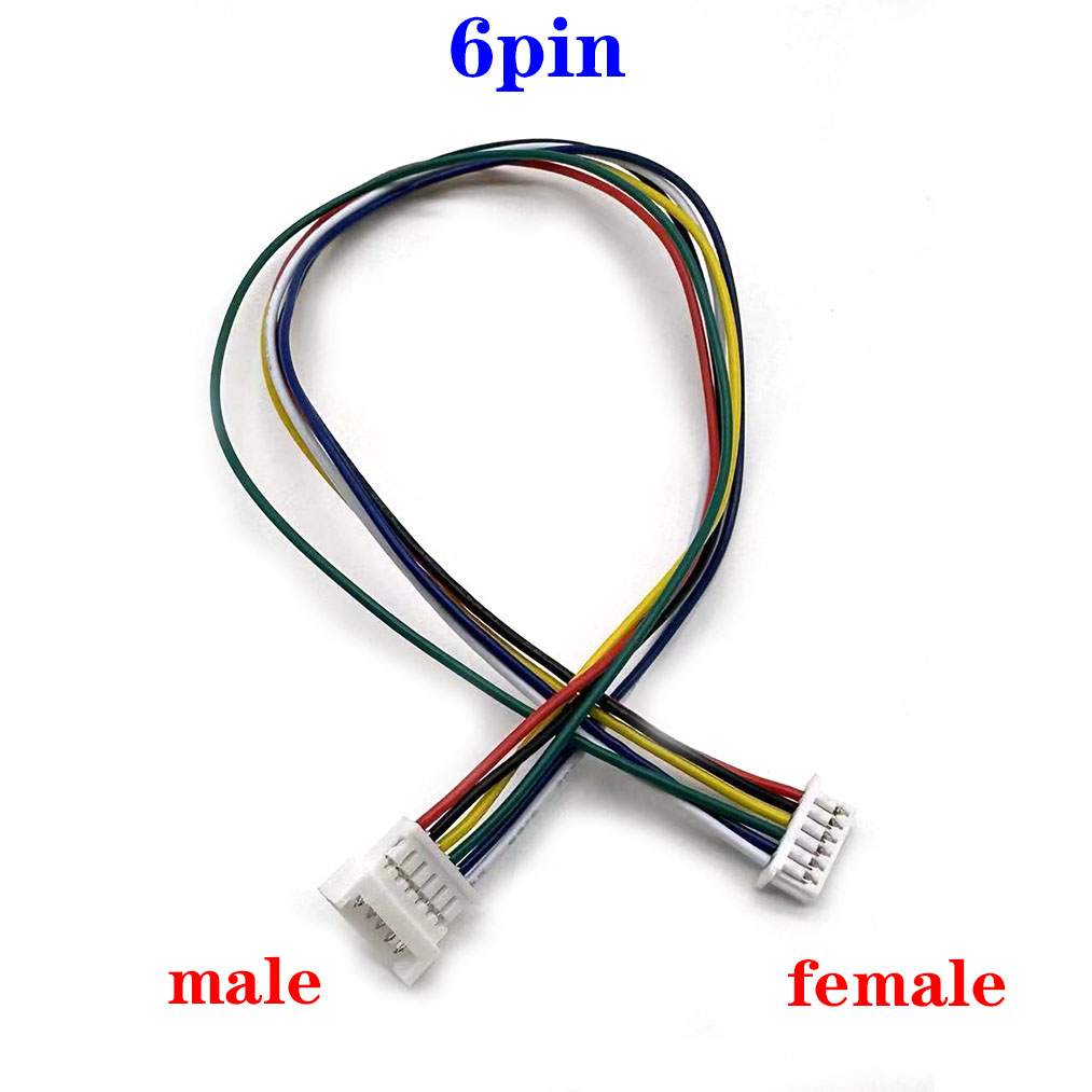 1-5PCS JST1.25 2Pin wire connector plug socket JST PH1.25mm 2P male female socket battery charging cable terminal: GRAY / 3P