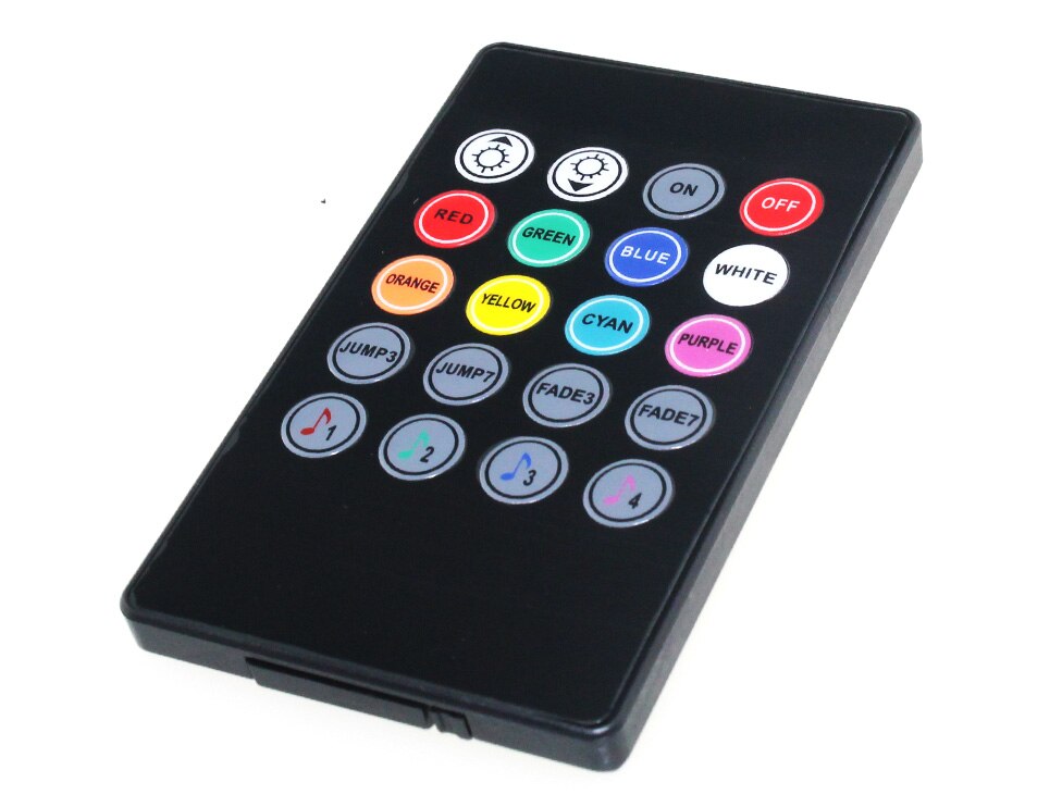 12v led ir fjernbetjening rgb wifi led lyd controller musik sensor til 2835 3528 5050 rgb led strip lys ændret farve