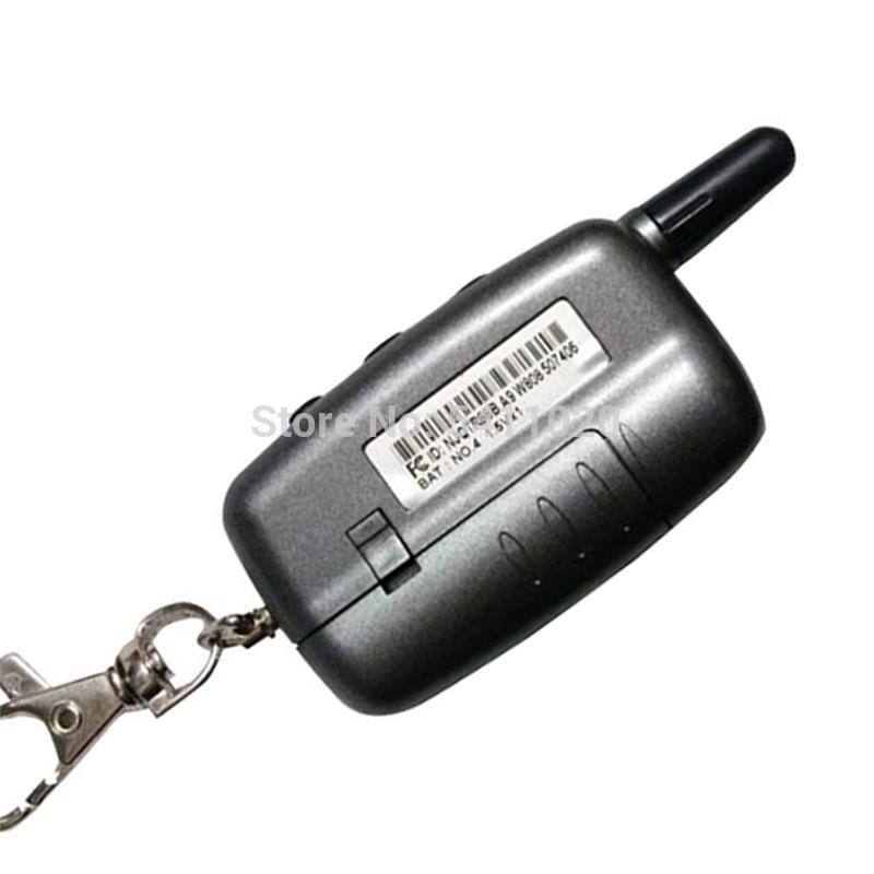Russian A9 LCD Remote Control Keychain + Silicone Case for KGB FX 5 Two Way Car Alarm Anti-Theft KGB FX-5 FX5 Jaguar EZ-beta