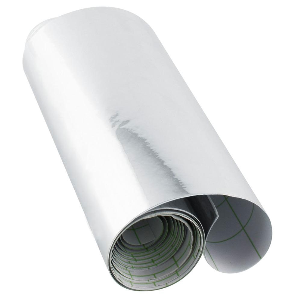 152 x 10cm Chrome Silver Car Waterproof UV Protected Sticker Auto Mirror Vinyl Wrap Film Motorcycle Decal Sheet 4x60 inch