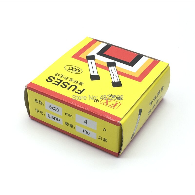 100PCS 5*20MM GLASS Quick Blow FUSE 5*20 Fast Blow insurance tube 5X20MM 250V 0.1A/0.5A/1A/2A/3A/4A/5A/6A/7A/8A/10A/15A/20A