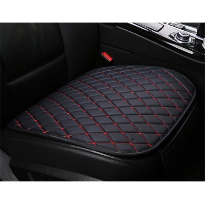 Pu Lederen Auto Stoelhoezen Voor Skoda Octavia A5 A7 Kodiaq Superb Wagon Fabia Rapid Yeti Combi Karop Auto Accessoires auto Goederen: Black red 1 piece