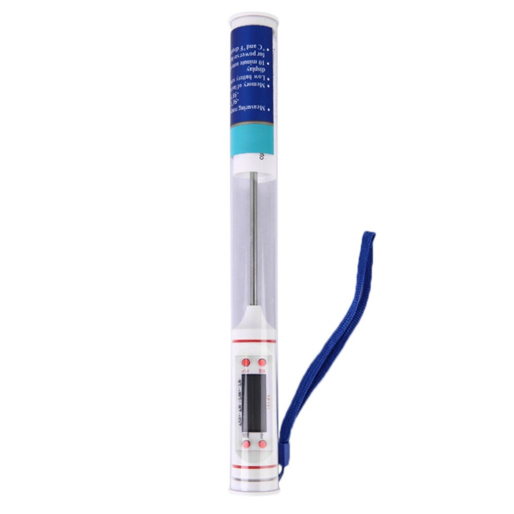 Digital LCD Display Food Thermometer BBQ Thermometer Probe Kitchen Cooking Food Milk Thermometer Kitchen Tools