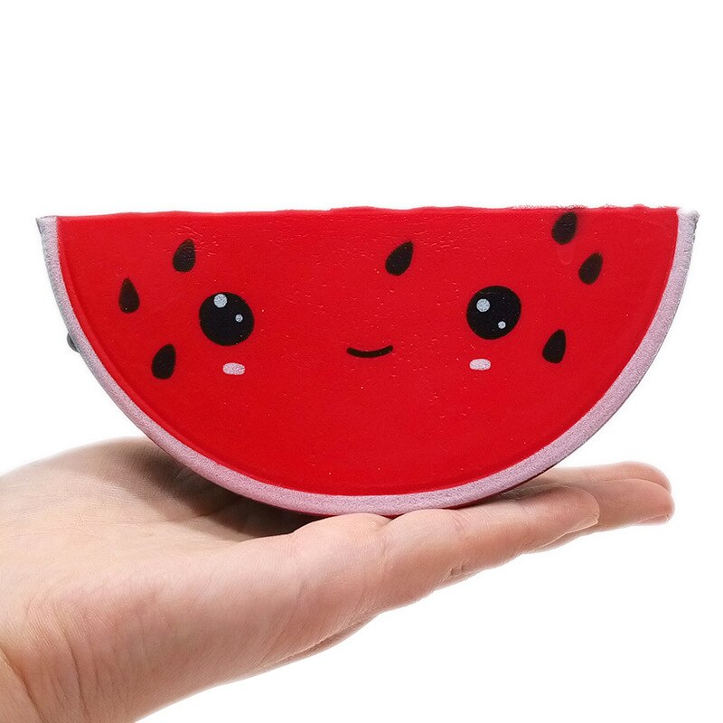Carino lento Aumento Morbido jumbo Anguria Frutta Profumato Pannello Spremere Giocattolo Decorazione FAI DA TE per Bambini di Età fatica sollievo Giocattolo Divertente Regali: A