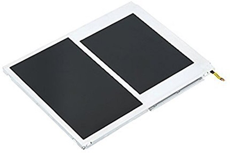 Replacement Screen for 2DS, YTTL LCD Screen Display Top and Bottom Replacement Part for 2DS