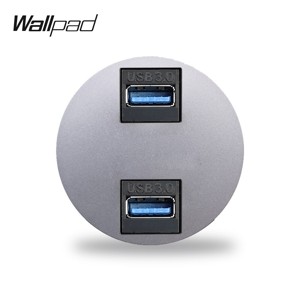 Wallpad L6 5 Colors Double 3.0 USB Extension Ports Wall Socket Module Match L6 Plates Free Combination DIY