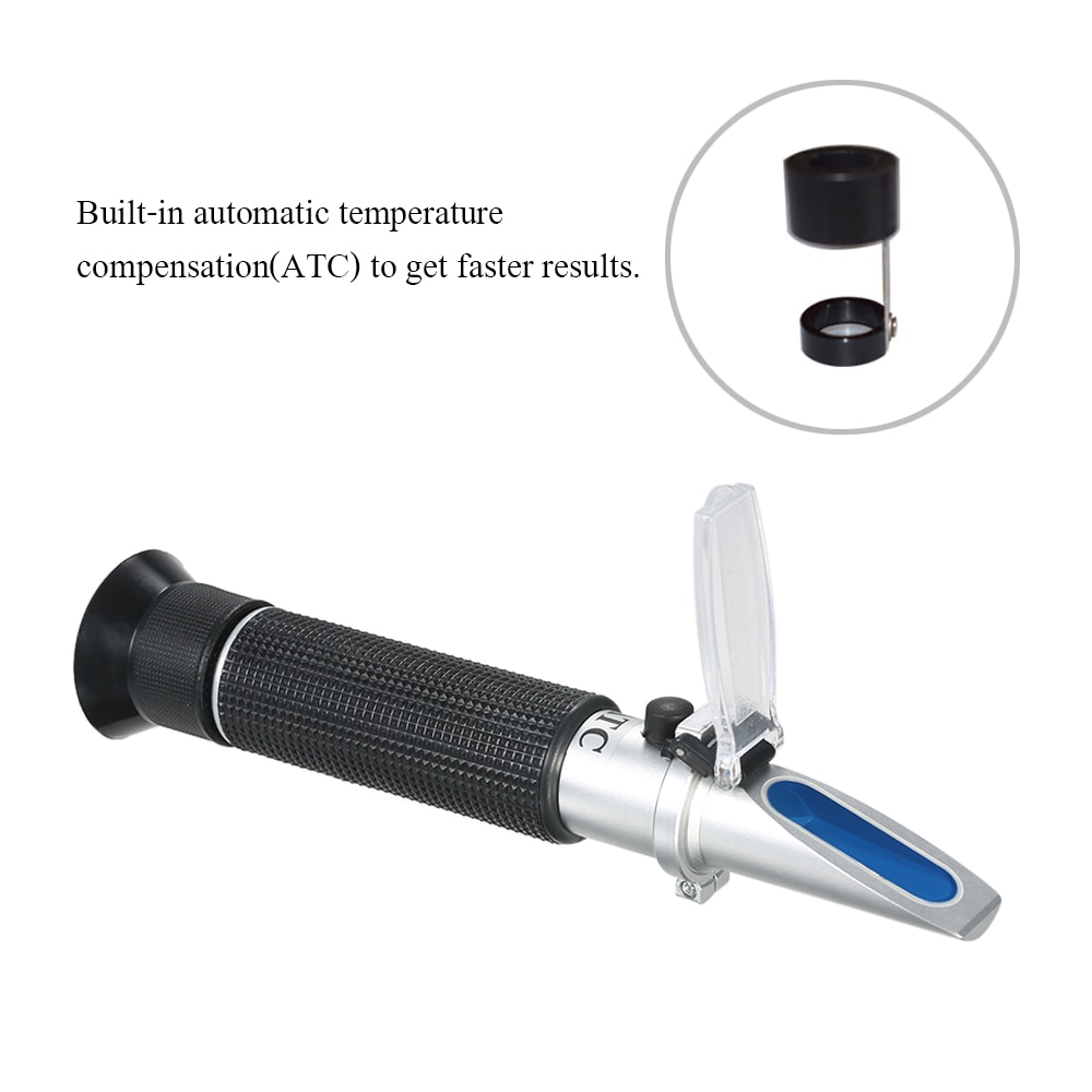 Portable Handheld ATC Animal Clinical Refractometer Pet Urine Tester with 1.00-1.06 Measuring Range Dog & Cat Refractometer