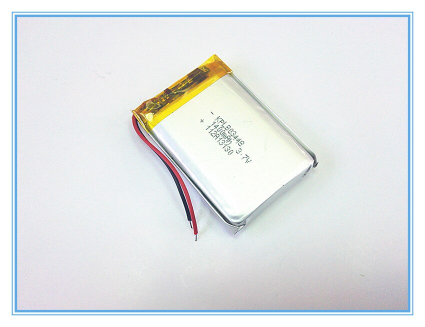 1 stück 3.7v,1400 mah 803448 polymer-lithium-ionen-akku (li-ion) für modellflugzeuge, gps-geräte, ,mp3,mp4, , lautsprecher, bluetooth-geräte