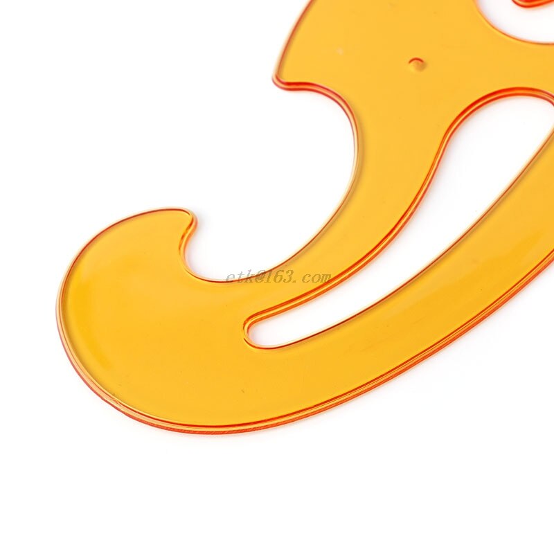 3Pcs Curve Template Painting Drafting Drawing Stencil Sewing Craft Ruler