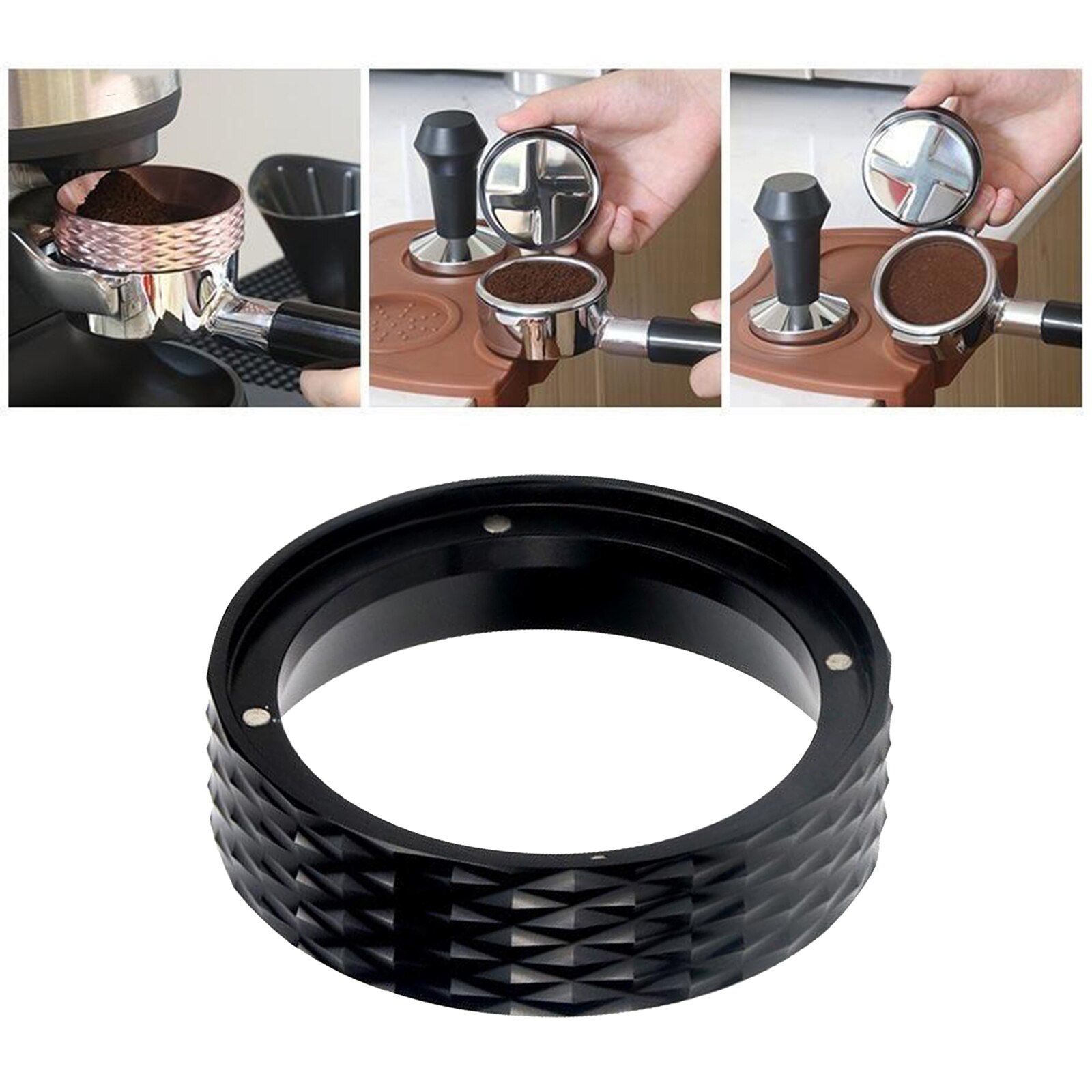 Motta | trechter voor uw espressomachine | 40 mm hoogte | roestvrij staal | Imbuto per macinacaffé | Made in Italy (40