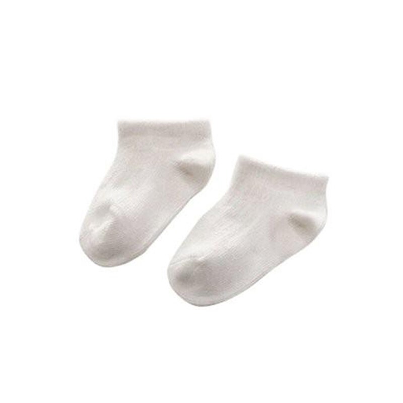 Baby Socks Spring autumn Boys Girls Cotton Thin Breathable Baby Mesh Sock white soft for newborn toddler infant