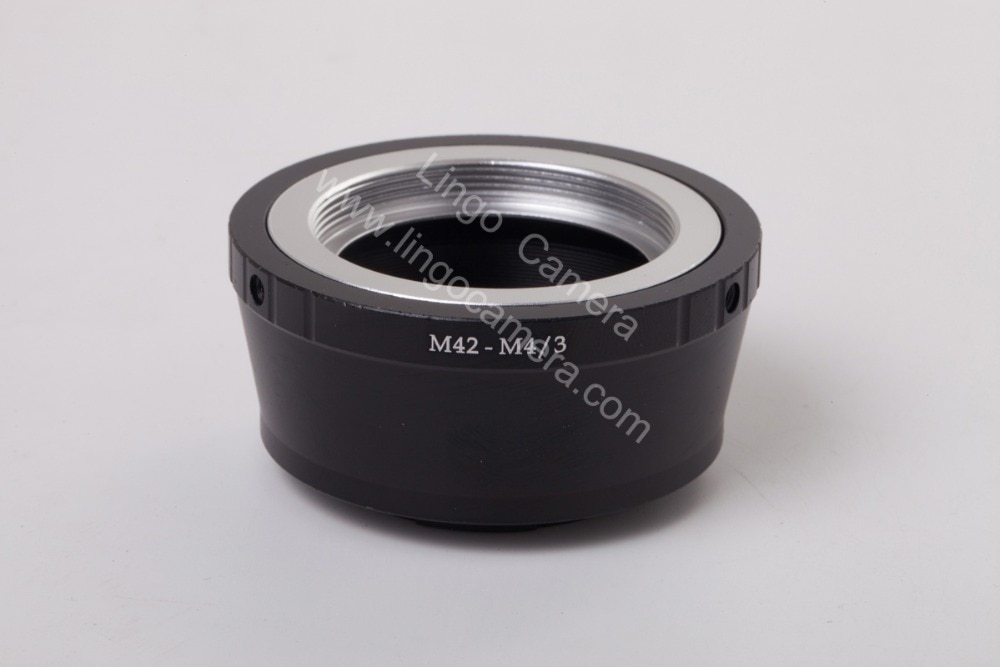 Lens Adapter Ring M42-M4/3, m42 Schroef Mount Lens naar Micro 4/3 Four Thirds M43 Systeem Camera Mount Adapter