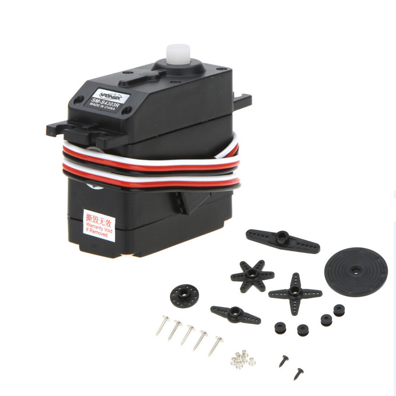 2pcs/lot Original SpringRC SM-S4303R Large Continuous Rotation 360 Degree Plastic micro Servo motor for Robot RC part