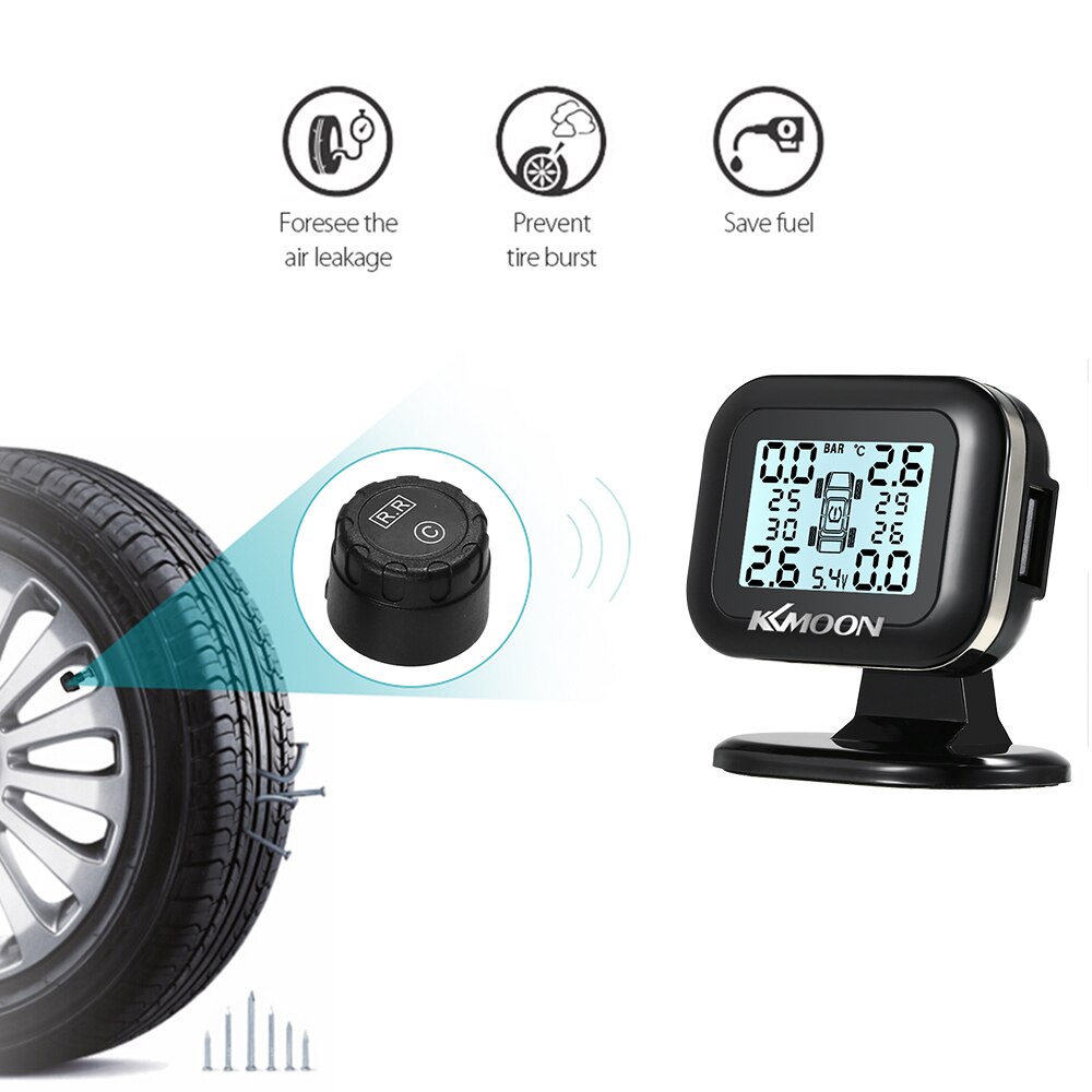 Auto Styling TPMS Bandenspanningscontrolesysteem m... – Vicedeal