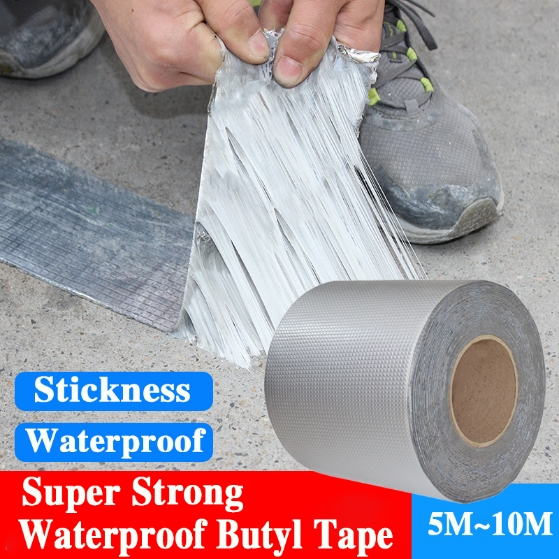 Nastro impermeabile Nastro sigillante butilico autoadesivo Riparazione del tetto Sigillante adesivo sigillato Nastro resistente alle alte e basse temperature