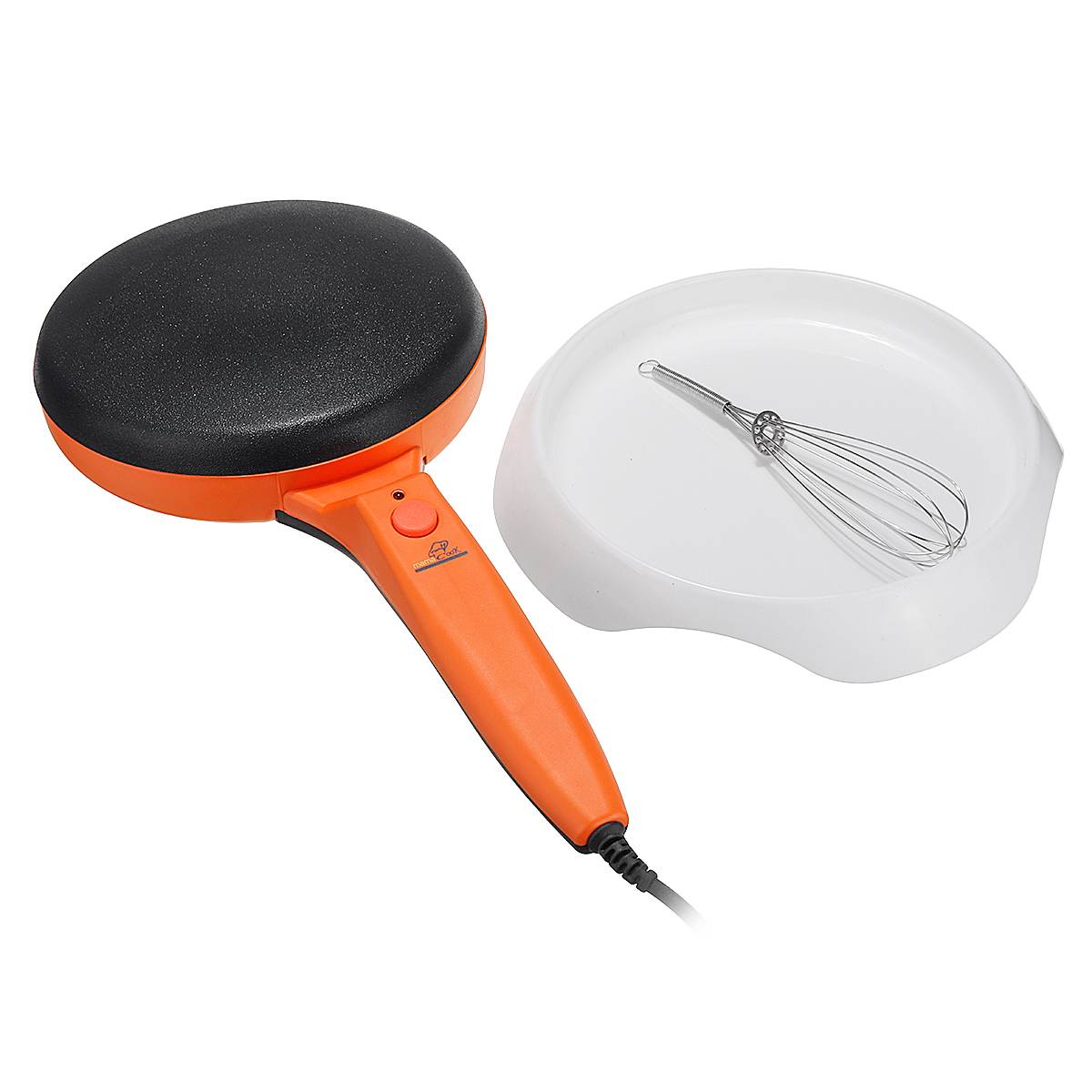 Household Non-Stick Crepe Maker Pan Electric Pancake Cake Machine Frying Griddle Portable Kitchen Baking Tools 220V 600W