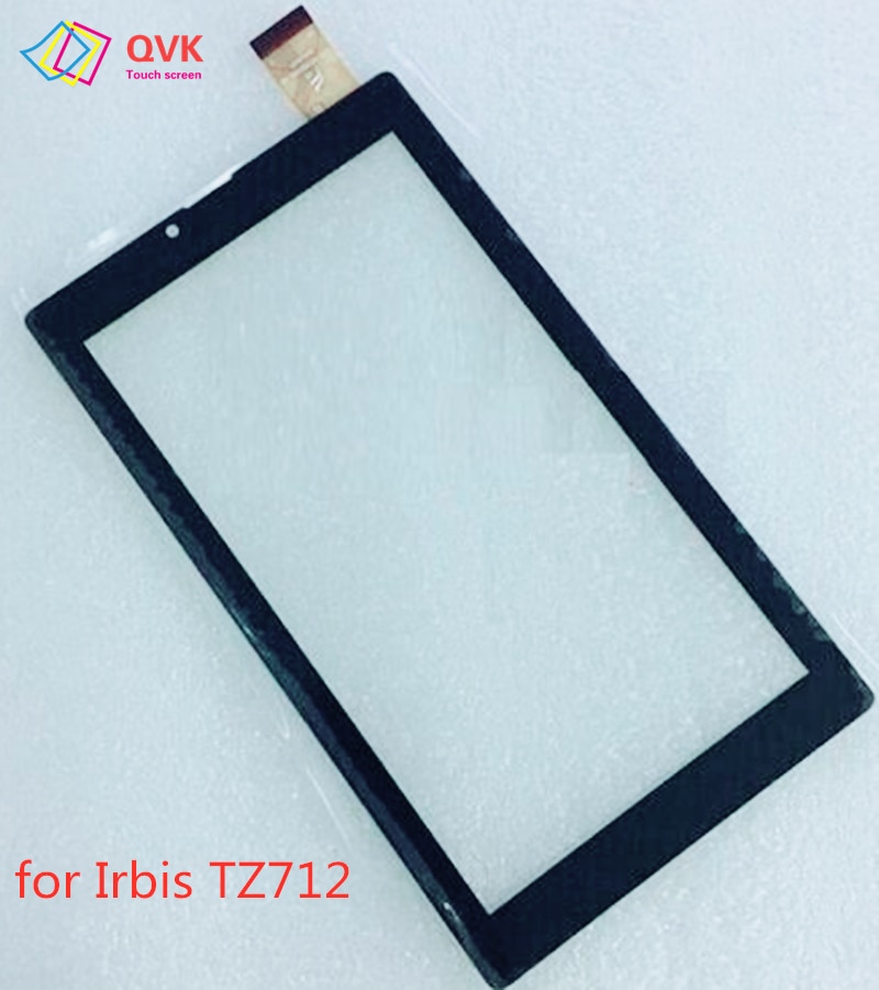 7 Zoll touchscreen für Irbis TZ712 TZ727 TZ754 TZ757 TZ772 4G Kapazitiven touchscreen Sensor wartung Ersatz zubehör: TZ712 Schwarz berühren