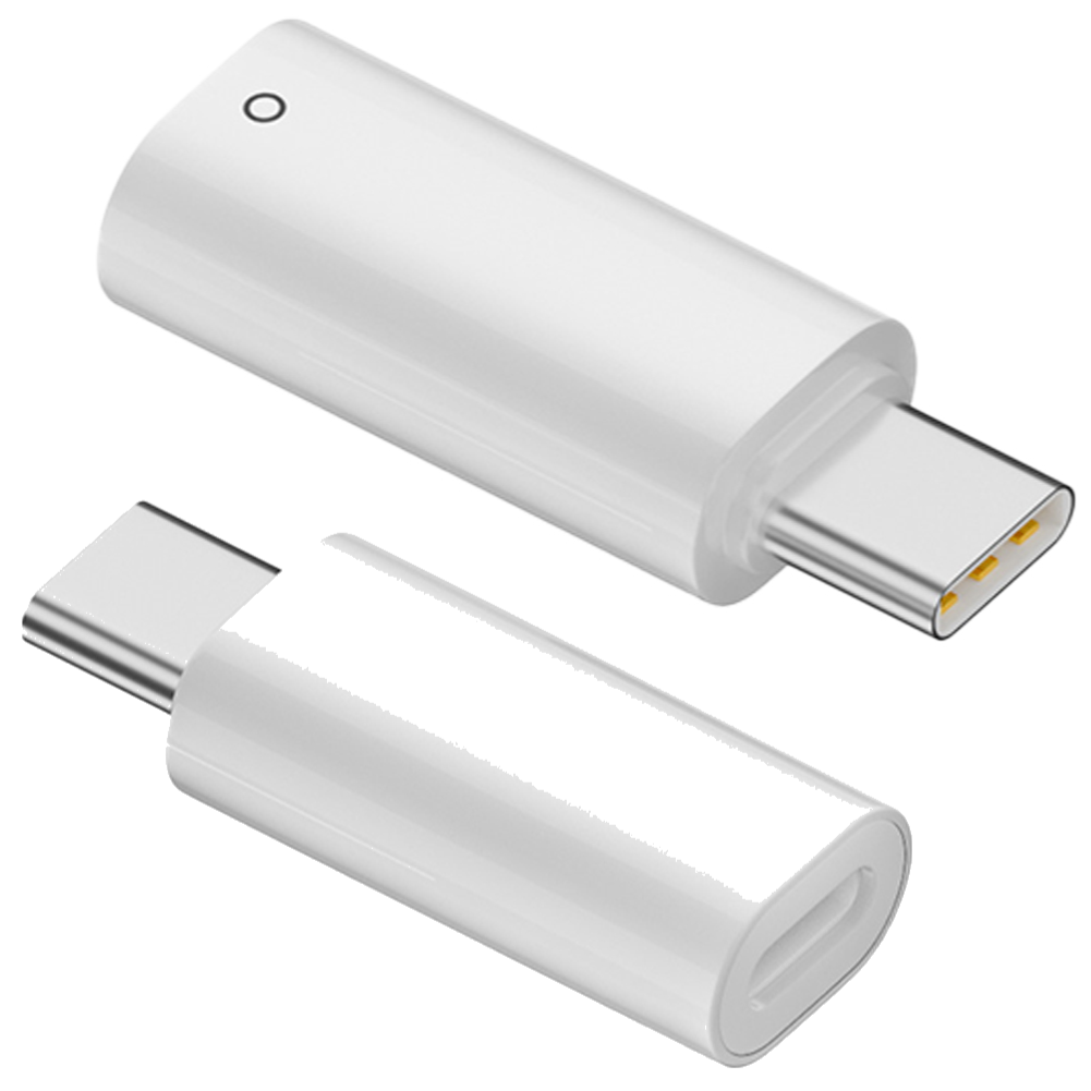 Ligting A Adaptador de conector tipo C para Apple Pencil, 1ª generación, Compatible con Bluetooth, Stylus Pen, adaptador de carga para IPad10