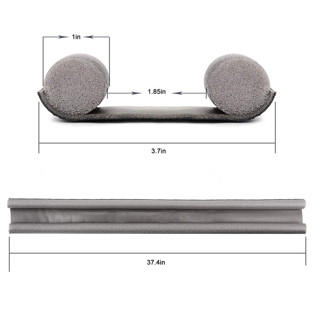 Flexible Door Bottom Sealing Strip Guard Sealer Stopper Weatherstrip Under Door Draft Strip EVA Dustproof Guard for Home Office